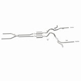 MagnaFlow 65-68 Chevy Impala All V8 Multiple Exit Options Crossmember-Back Perf Exhaust - 15165