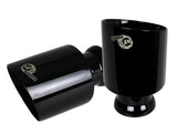 aFe MACH Force-XP 4-1/2in Black OE Replacement Exhaust Tips - 15-19 Dodge Charger/Hellcat - 49C32068-B
