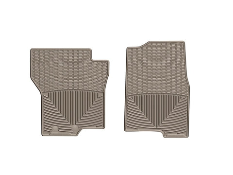 WeatherTech 11+ Ford Expedition Front Rubber Mats - Tan - W241TN