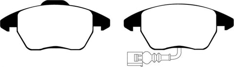 EBC 07-09 Audi TT 2.0 Turbo Yellowstuff Front Brake Pads - DP41945R