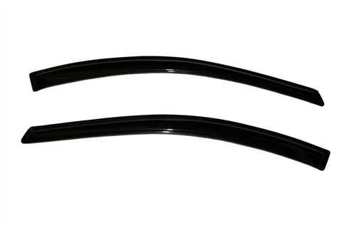 AVS 97-02 Saturn SC1 Coupe Ventvisor Outside Mount Window Deflectors 2pc - Smoke - 92415