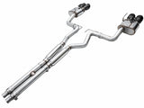 AWE 2024 Ford Mustang GT Fastback S650 RWD SwitchPath Cat-Back Exhaust w/ Quad Diamond Black Tips - 3025-43650
