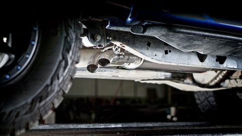Stainless Works 2011-14 Ford F-150 Raptor Exhaust X-Pipe Resonator Dump In Front Of Rear Axle - FTR10CBDP