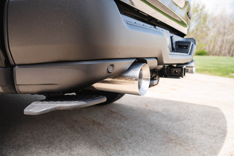 Corsa 25-26 RAM 1500 RHO Crew Cab 3.0L Turbo Cat-Back Dual Rear Exit w/ 5in Single Satin Pro Series - 21389