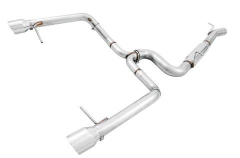 AWE Tuning VW MK7 Golf Alltrack/Sportwagen 4Motion Track Edition Exhaust - Polished Silver Tips - 3020-32044