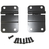 Rugged Ridge 76-86 Jeep CJ Black Lower Tailgate Hinge Set - 11207.01