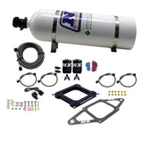 Nitrous Express 4500 Assassin Plate Pro Power Nitrous Kit (100-500HP) w/15lb Bottle - 67570-15