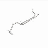 MagnaFlow CatBack 07-15 Nissan Titan V8 LGAS/LFLEX Single MF Polished Stainless Exhaust - 19421
