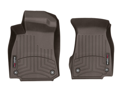 WeatherTech 2019+ Audi A6 (Sedan Only) Front FloorLiner - Cocoa - 4715111