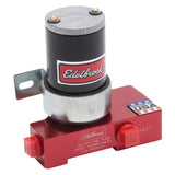 Edelbrock Fuel Pump Electric Quiet-Flo Carbureted 160GPH 1/2In In 1/2In Out 160 GPH Red - 182061
