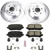 Power Stop 16-19 Honda Pilot Rear Z23 Evolution Sport Brake Kit - K7727