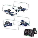 Oracle Chevy Silverado 14-15 Halo Kit Non-Projector Style - ColorSHIFT w/ 2.0 Controller - 2271-333