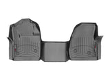 WeatherTech 2017+ Ford F-250/F-350/F-450/F-550 Front FloorLiner-Black(Vinyl Floor Only; Regular Cab) - 4410281V