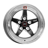 Weld S71 RT-S 15x14.275 / 5X4.75 BP / 6.5in BS Black Wheel (Low Pad) - Non-Beadlock - 71LB-514B65A