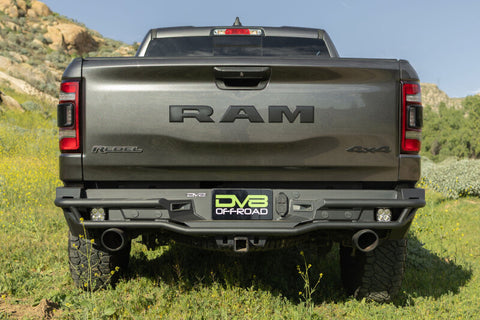 DV8 Offroad 2019-2026 Ram 1500 Rear Tube Bumper - RBDR1-04