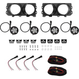 Westin Universal Light Kit for Outlaw Front Bumper - Textured Black - 58-9905
