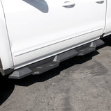 Westin/HDX 15-18 Chevrolet/GMC Colorado/Canyon Crew Cab Xtreme Nerf Step Bars - Textured Black - 56-24015