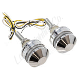 Letric Lighting Grip Ind Lghts Pol Cap Wht/Amb - LLC-PBE-TS