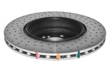 DBA 11-12 BMW 1M (E82) Rear Slotted & Dimpled 4000 Series Rotor - DBA42281SLVXD