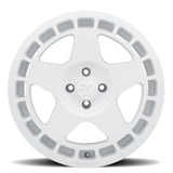 fifteen52 Turbomac 17x7.5 4x108 42mm ET 63.4mm Center Bore Rally White Wheel - TURRW-77548+42