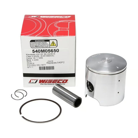 Wiseco Kawasaki KX125 86 2224CS Piston Kit - 540M05650