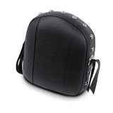 Mustang Harley Sissy Bar Pad Low Medallion Style - Black - 76498