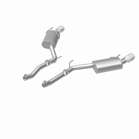 MagnaFlow Axle-Back Stainless Dual Split 4in Polished Tips 10-15 Chevrolet Camaro Convert. 3.6L V6 - 15354