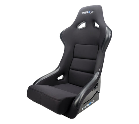 NRG FRP Bucket Seat w/Race Style Bolster/Lumbar - Large - FRP-301