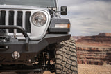 Rugged Ridge HD Bumper Full Width Front 07-18 Jeep Wrangler JK 18-20 Jeep Wrangler JL 2020 JT - 11540.31