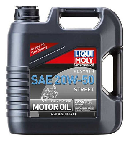 LIQUI MOLY 4L Motorbike HD Synth SAE 20W50 Street - 20102