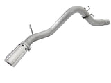 aFe LARGE BORE HD 3.5in DPF-Back Alum Exhaust w/Polished Tip 2016 GM Colorado/Canyon 2.8L (td) - 49-04064-P