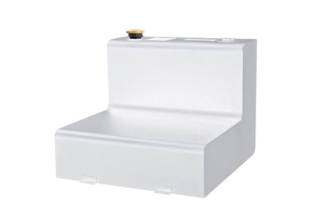 Dee Zee Universal Tanks - L-Shape White Steel (55 Gal) - DZ91754S
