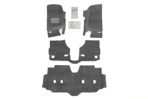 Husky Liners 07-17 Jeep Wrangler JKU 4dr (Incl. Heat Shields) Guardian Comfort Jeep Liner - HBRJK07F4