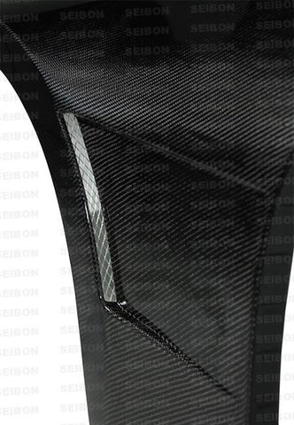 Seibon 09-10 Nissan 370z 10mm Wider Carbon Fiber Fenders - FF0910NS370