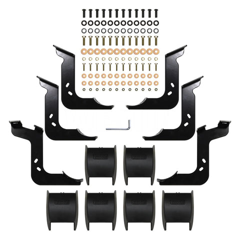 Westin 2022 Toyota Tundra Double Cab PRO TRAXX 4 Oval Nerf Step Bars - Black - 21-24225