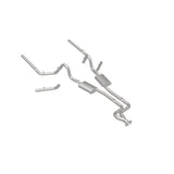 MagnaFlow SYS C/B 84-87 Buick Regal V6 3.8L Turbocharged SS 2.5in Street Series Dual Split Rear Exit - 16884