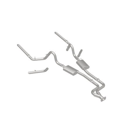 MagnaFlow SYS C/B 84-87 Buick Regal V6 3.8L Turbocharged SS 2.5in Street Series Dual Split Rear Exit - 16884