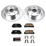 Power Stop 01-03 Toyota Highlander Rear Z23 Evolution Sport Brake Kit - K1148