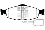 EBC 95-00 Ford Contour 2.0 Ultimax2 Front Brake Pads - UD801