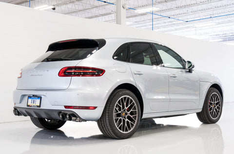 AWE Tuning Porsche Macan Touring Edition Exhaust System - Diamond Black 102mm Tips - 3015-43072