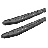 Go Rhino RB20 Running Boards 57in. Cab Length - Bedliner Coating (No Drill/Mounting Brackets Req.) - 69400057T