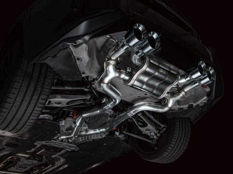 AWE Tuning 23-24 BMW G87 M2 SwitchPath Edition Exhaust - Chrome Silver Tips - 3025-42487