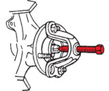 SPC Performance CENTER SCREW FOR 498 - 498-2