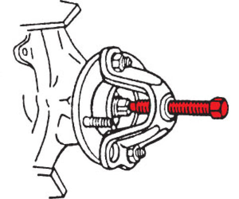 SPC Performance CENTER SCREW FOR 498 - 498-2