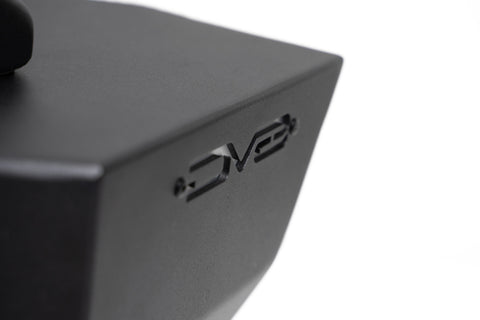 DV8 Offroad 07-23 Jeep Wrangler/Gladiator JT/JK/JL FS-25 Stubby Front Bumper w/Plated Bull Bar - FBJL-06