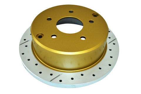 DBA 04 Pontiac GTO Rear Drilled & Slotted Street Series Rotor - 041X