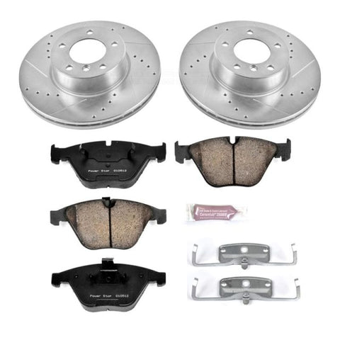 Power Stop 11-12 BMW 328i xDrive Front Z23 Evolution Sport Brake Kit - K6073