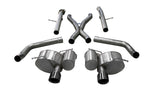 Corsa 2012-21 Jeep Grand Cherokee SRT 2.75in Dual Rear Xtreme Cat-Back Exhaust - Black PVD TipFinish - 21058BLK