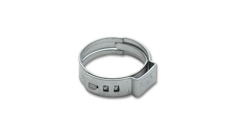 Vibrant One Ear Stepless Pinch Clamps 14.5-17.0mm clamping range (Pack of 10) SS 7mm band width - 12276