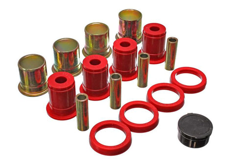 Energy Suspension Chevrolet/Pontiac Black Rear End Control Arm Bushing Set w/ Thrust Washer - 3.3136R